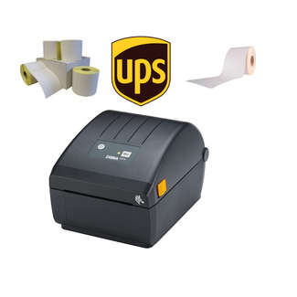 Zebra UPS Starterspakket - labelprinter + 1.200 labels