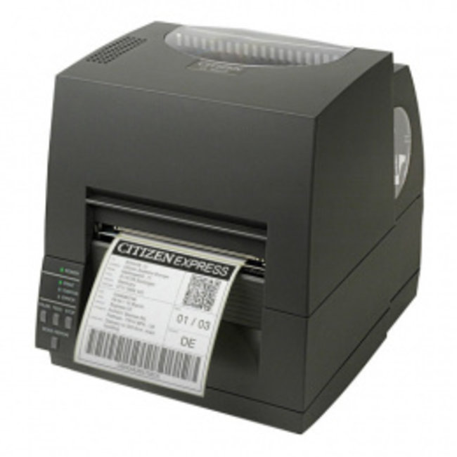 Citizen printers Citizen CL-S631II, 12 dots/mm (300 dpi), EPL, ZPL, Datamax, multi-IF (Ethernet), zwart