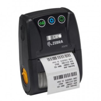 Zebra Zebra ZQ210, 8 dots/mm (203 dpi), linerless, CPCL, USB, BT (iOS), zwart