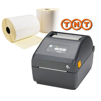Zebra Bundelpakket - Zebra Printer + 12 rollen TNT etiketten