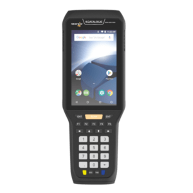 Datalogic   Skorpio X5, contactless, 2D, MR, USB-C, BT, Wi-Fi, num., Gun, GMS, ext. bat., black, Android