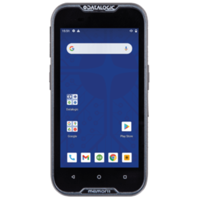 Datalogic   Memor 11, 2GHz Octa-Core, 2D, USB-C, BT, Wi-Fi, 4G, GPS, Gun, kit (USB), GMS, black, Android