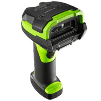 Zebra LI3678-SR, BT, 1D, SR, multi-IF, kabel (USB), zwart, groen