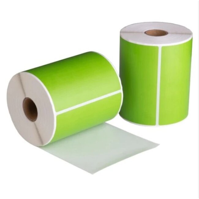 Dymo 4XL/S0904980 Labels Compatible, 104 mm x 159 mm, 220 etiketten, groen, permanent