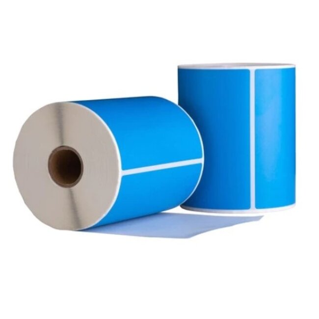 Dymo 4XL/S0904980 Labels Compatible, 104 mm x 159 mm, 220 etiketten, blauw, permanent