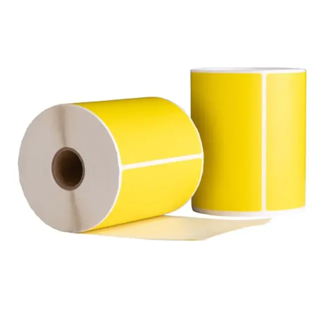 Dymo 4XL Compatible Labels | 104x159 mm | Geel (220 etiketten per rol)