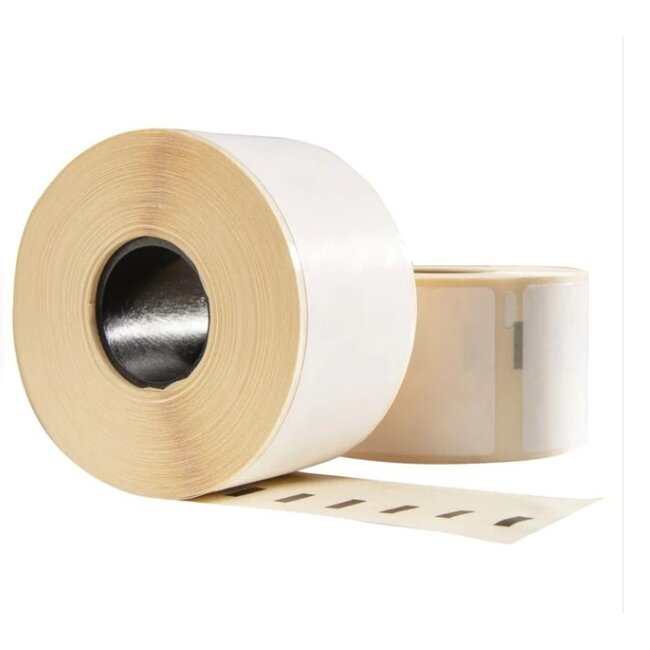 Dymo 99014 / S0722430 compatible labelwriter 550 labels, 101 mm x 54 mm, 220 etiketten per rol, wit, permanent
