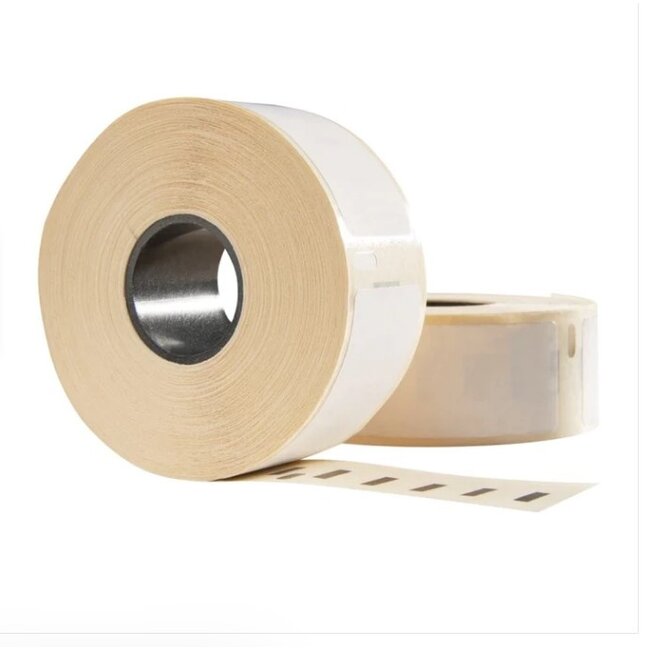 Dymo 99010 / S0722370 compatible Labelwriter 550 labels, 89 mm x 28 mm, 130 etiketten per rol, wit, permanent