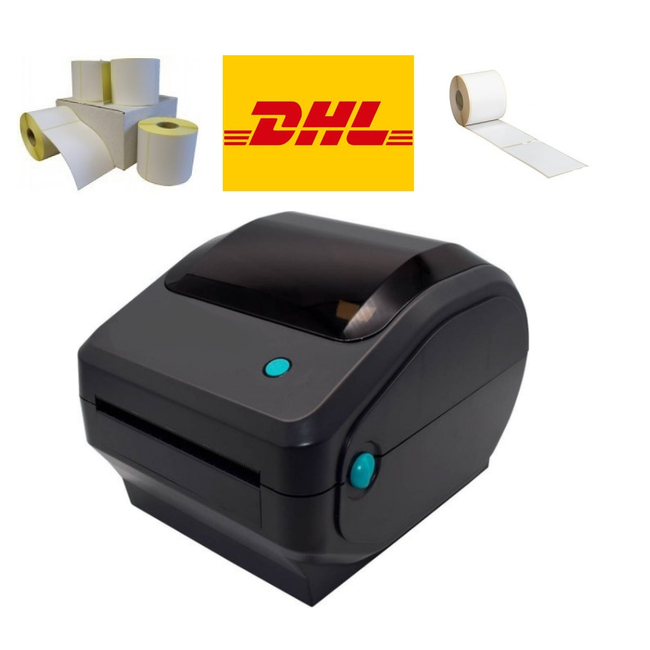 Euro-Label DHL Starterspakket - labelprinter + 1.200 DHL labels