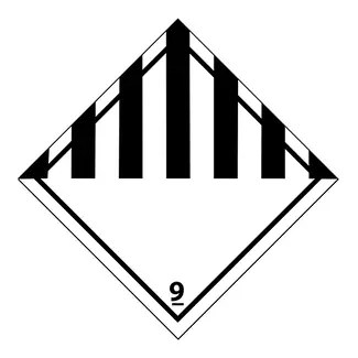 Euro-Label  diverse gevaarlijke stoffen klasse 9  (1.000/rol)