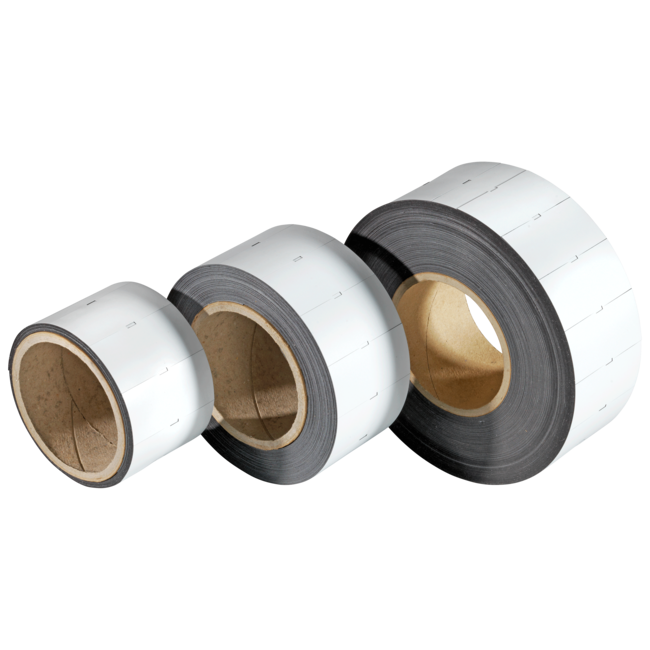 Euro-Label  Magnetische etiketten op rol 50x20mm (2.500/rol)