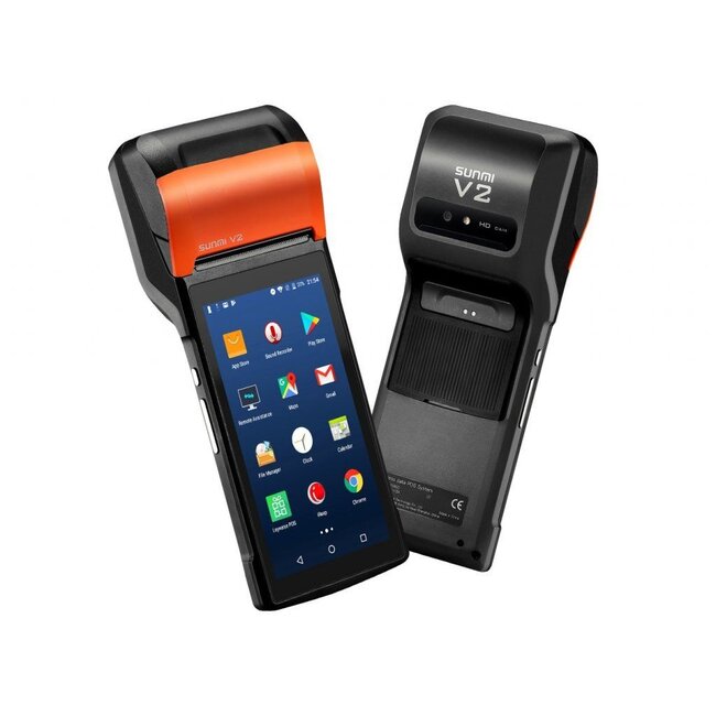 Sunmi Sunmi V2s Plus – Draagbare Android-terminal voor mobiel afrekenen