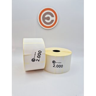 Euro-Label 57 x 32mm - Thermische Euro-Labels 2.000 per rol