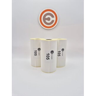 Euro-Label  100 x 150mm Thermische Euro-Labels etiketten voor mobiele labelprinters