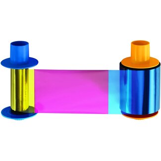 HID Fargo YMCKO Full-Color Card Ribbon [DTC1500] - 500 Afdrukken