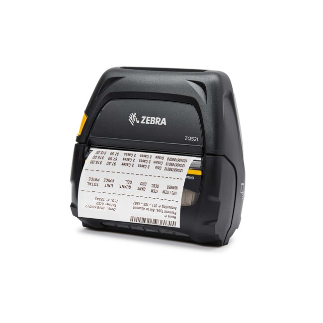 Zebra ZQ521 - Robuuste Mobiele Printer