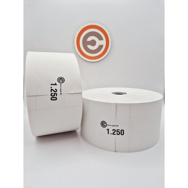 Euro-Label  75 x 76mm - Euro-Label Thermische tags 1.250 per rol