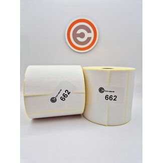 Euro-Label 100 x 100mm - Thermische Euro-Labels 662 per rol