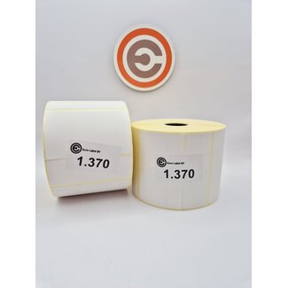 Euro-Label  80 x 50mm - Thermische Euro-Labels 1.370 per rol