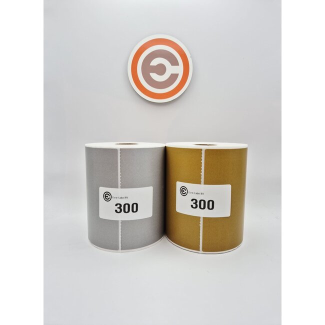 Euro-Label  Gouden of Zilveren verzendetiketten (A6)