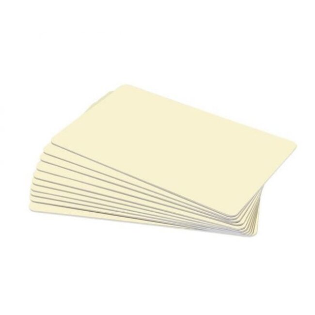 Ultracard PVC Card Beige | 100 Stuks