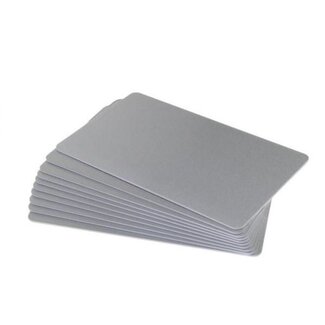 Ultracard PVC Card Metallic Zilver