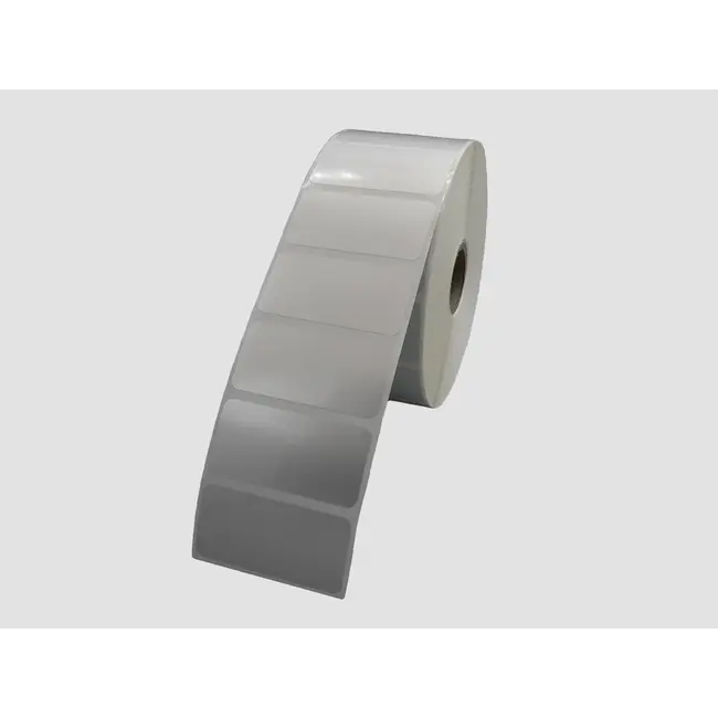 Zebra Compatible Kunststof Etiketten | 51mm x 25mm | Zilver