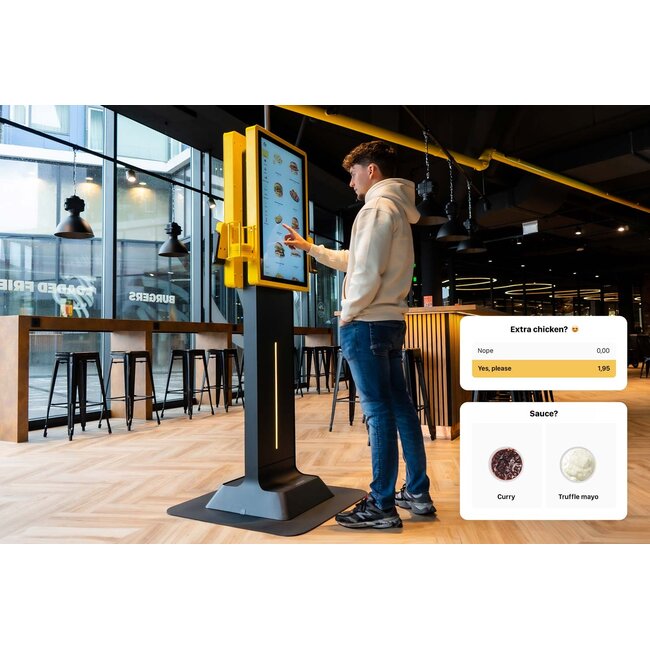 Onesix kassalades, bonprinters en bonrollen