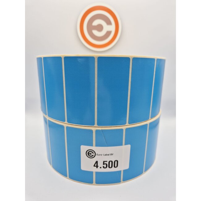 Euro-Label 70 x 32mm- 4.500 per rol Thermisch permanent