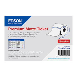 Epson Bon- / Voucher Rol | 102mm x 50m