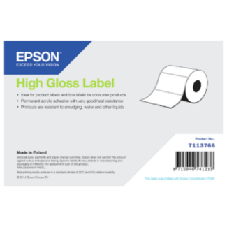Epson High Gloss Labelrol | 102 mm x 58 m