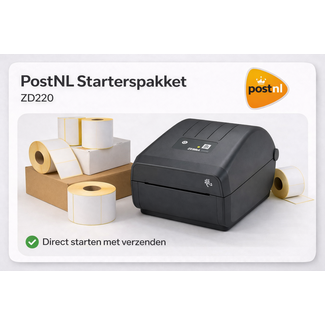 Zebra PostNL Starterspakket - labelprinter + 1.200 labels Zebra PostNL Starterspakket - labelprinter + 1.200 labels