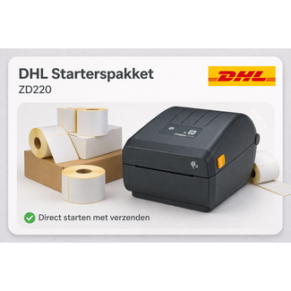 Zebra DHL Starterspakket - ZD220D Zebra DHL Starterspakket - ZD220D