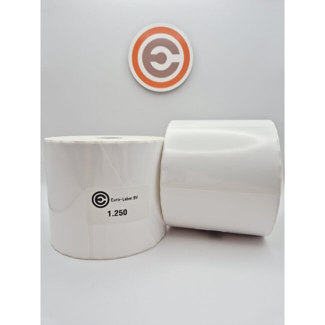 Euro-Label  Etiketten 100x60 mm – Thermal Transfer Labels op Rol | 1250 stuks | Euro-Label