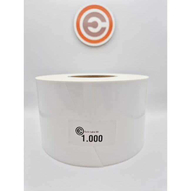 Euro-Label  PolyPro 3000T labels 102x152 mm 1.000 op rol | Waterbestendige PP etiketten | Euro-Label