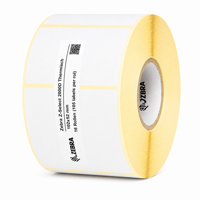 Zebra Z-Select 2000D Thermisch | 102x152mm | 16 rollen (105 labels per rol)