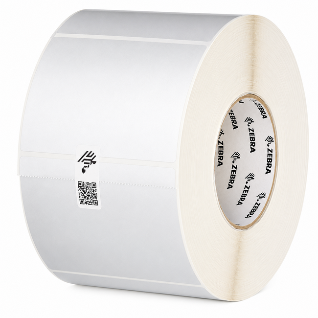 Zebra Z-Ultimate 3000T Silver | 102x102 mm | 4 Rollen (1.432 labels per rol)