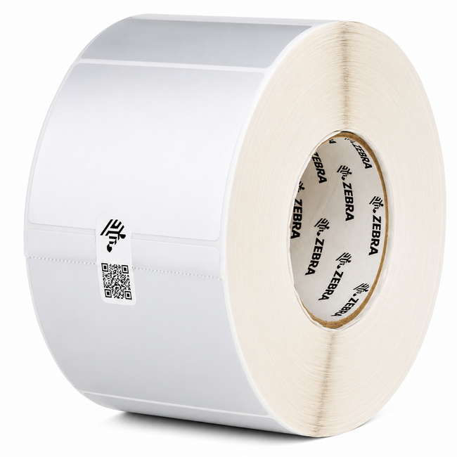 Zebra Z-Ultimate 3000T Silver | 76x76 mm | 6 Rollen (1.890 labels per rol)