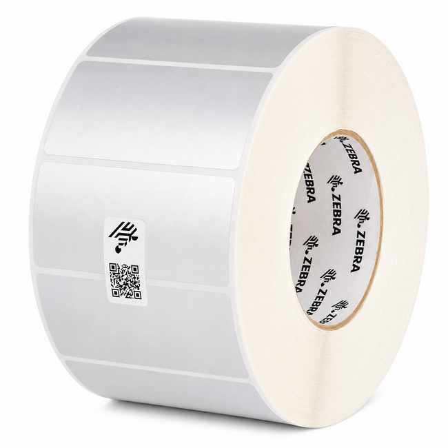 Zebra Z-Ultimate 3000T Silver | 60x39 mm | 8 Rollen (4.543 labels per rol)