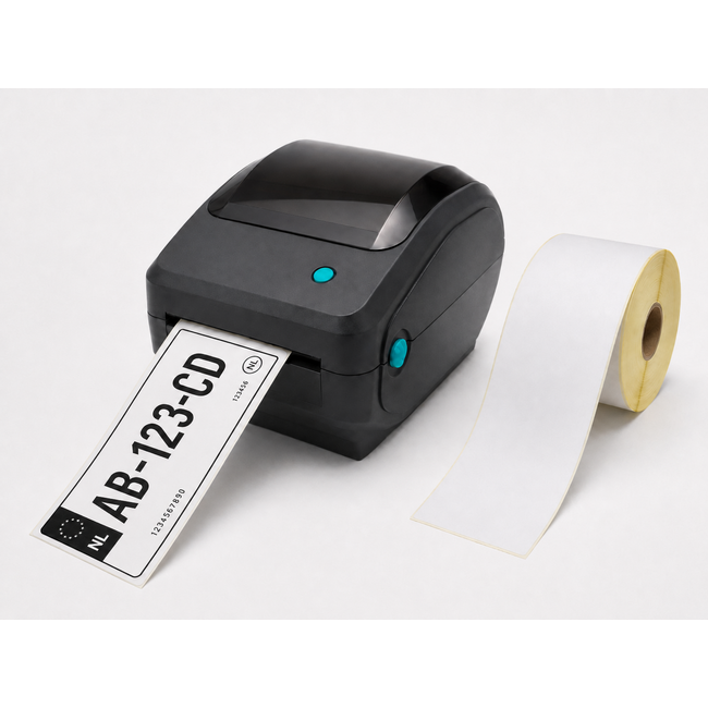 Euro-Label  EL-1180 incl. Kentekenetiketten