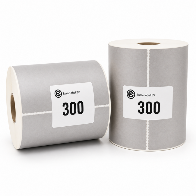 Euro-Label  Gouden of Zilveren Verzendlabels | 102x150 mm  (300 labels per rol)