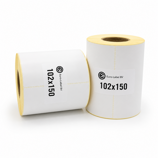 Euro-Label  Zebra Compatible Verzendlabels | 102x150 mm (1.000 labels per rol)