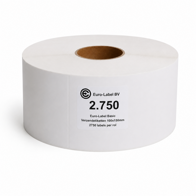 Euro-Label  Basic Verzendetiketten | 100x150 mm | 2.750 labels per rol