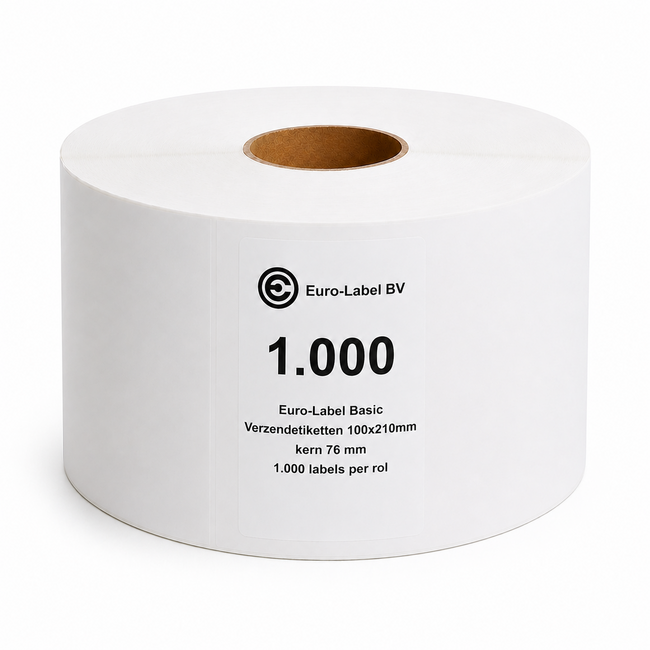 Euro-Label  Basic 100x210 mm 1.000 per rol