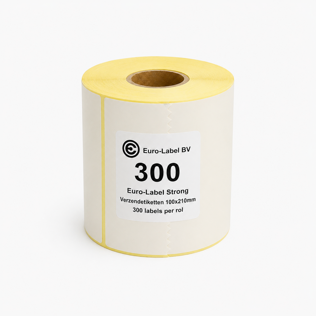 Euro-Label  Strong Verzendetiketten | 100x210 mm | Kern 25mm | 300 labels per rol
