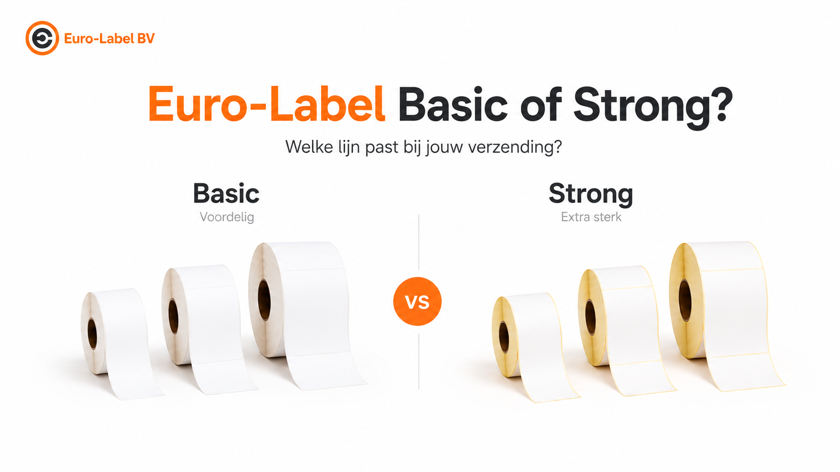 Euro-Label Basic of Strong: welk verzendetiket past bij jouw verzending?