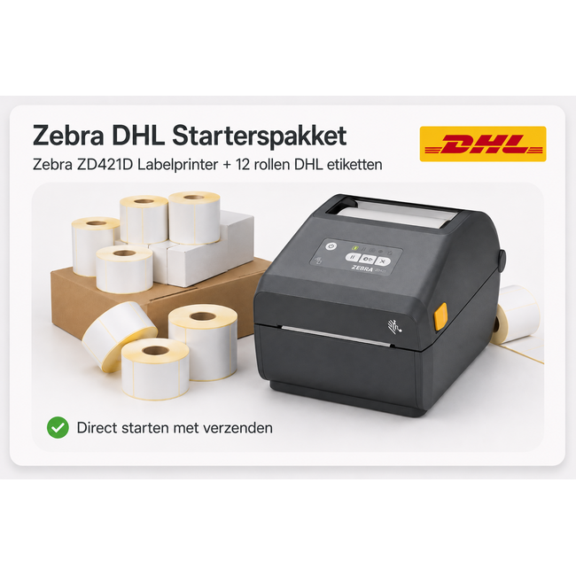 Zebra DHL Starterspakket ZD421D