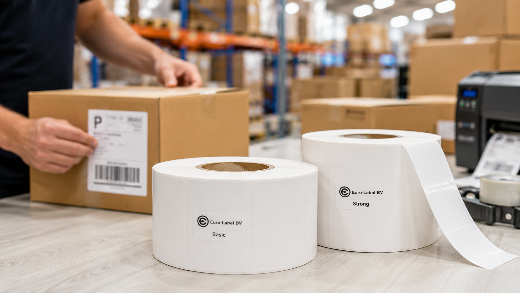 Euro-Label Basic of Strong: welk verzendetiket past bij jouw verzending?