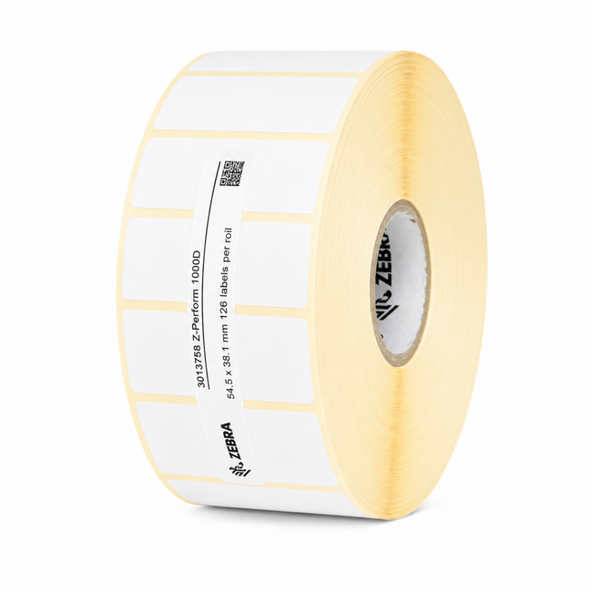 Zebra Z-Perform 1000D Thermisch | 55x38 mm | 40 Rollen