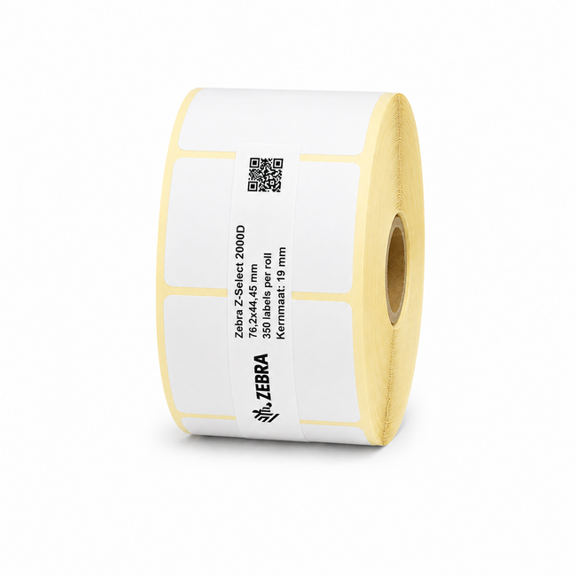 Zebra Z-Select 2000D | 76,2x44,45 mm | 20 Rollen (350 labels per rol)
